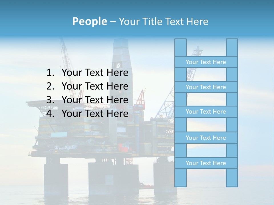 Teamwork Writing Chair PowerPoint Template