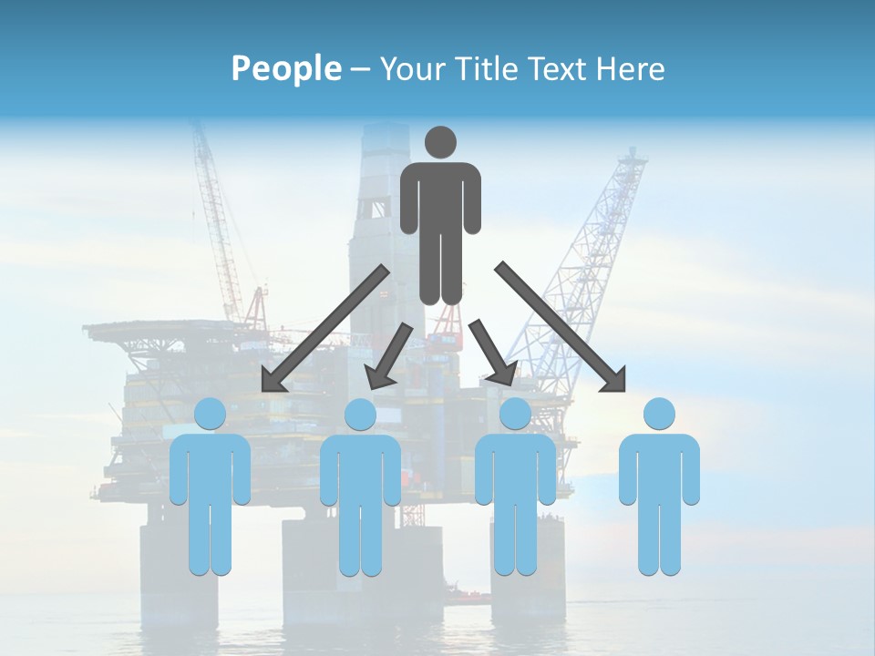 Teamwork Writing Chair PowerPoint Template