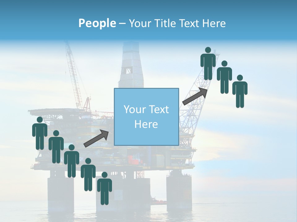 Teamwork Writing Chair PowerPoint Template