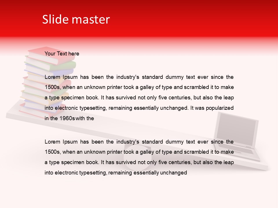 Teach Background Paper PowerPoint Template