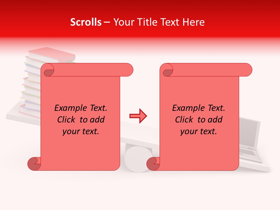 Teach Background Paper PowerPoint Template