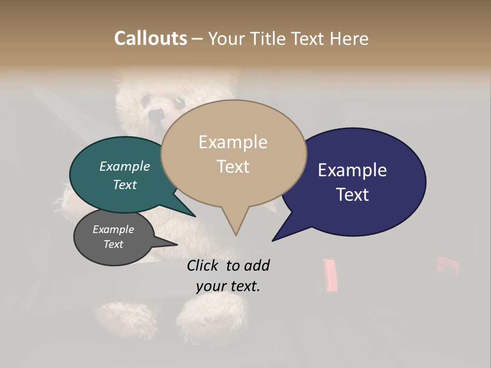 Seatbelt Save Passenger PowerPoint Template