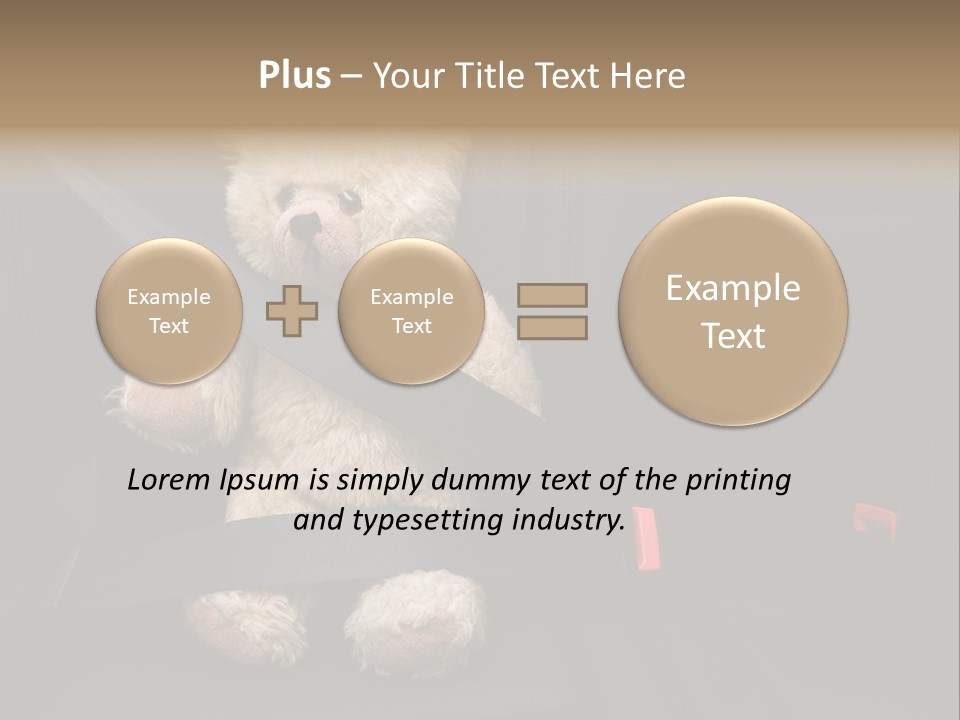 Seatbelt Save Passenger PowerPoint Template