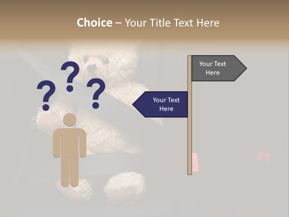 Seatbelt Save Passenger PowerPoint Template