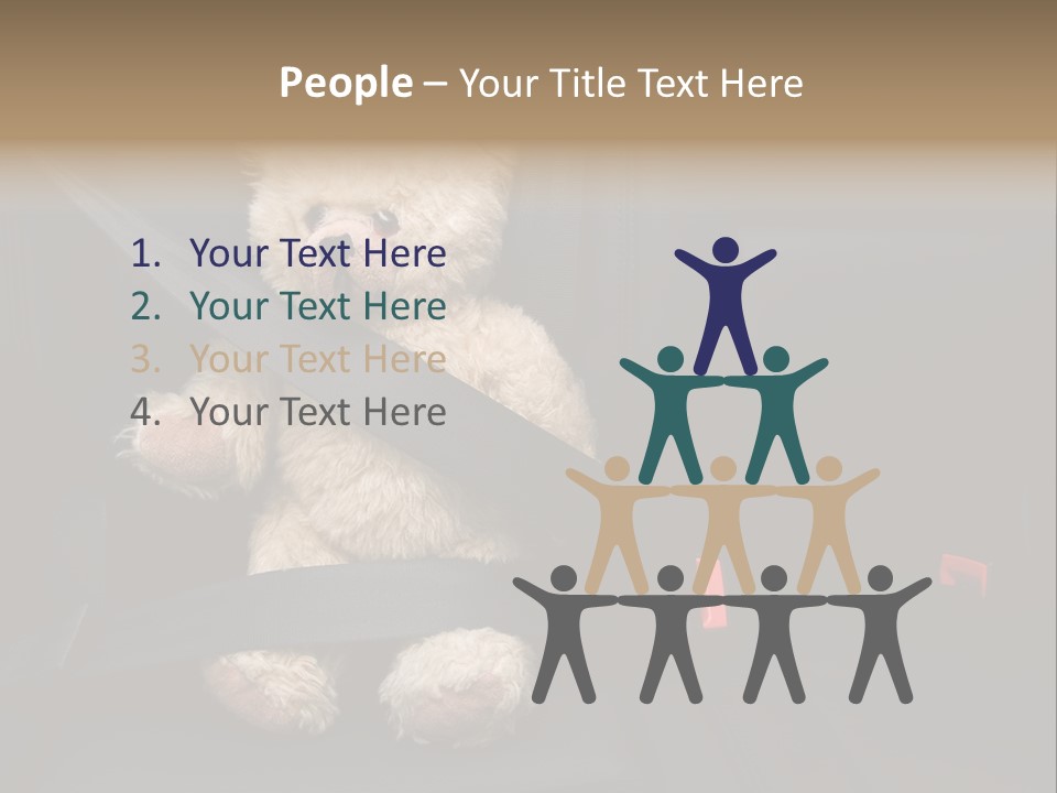 Seatbelt Save Passenger PowerPoint Template