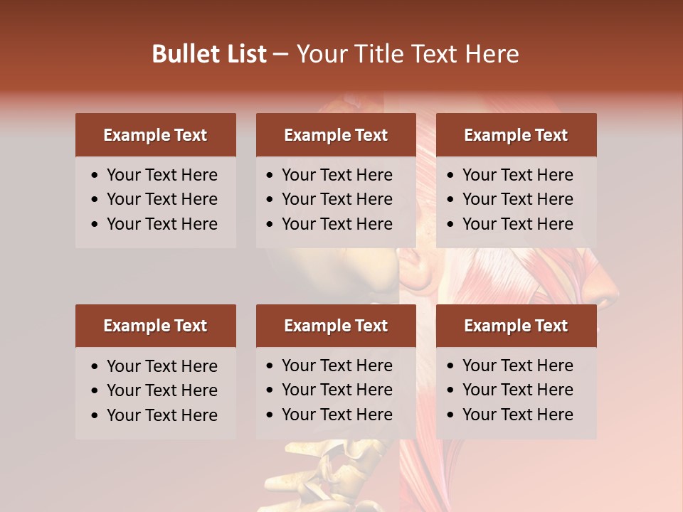 Skeleton Medic Tendon PowerPoint Template