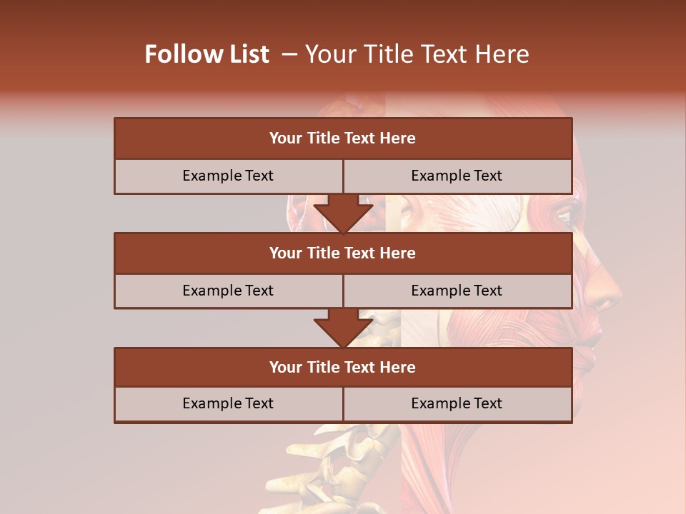 Skeleton Medic Tendon PowerPoint Template