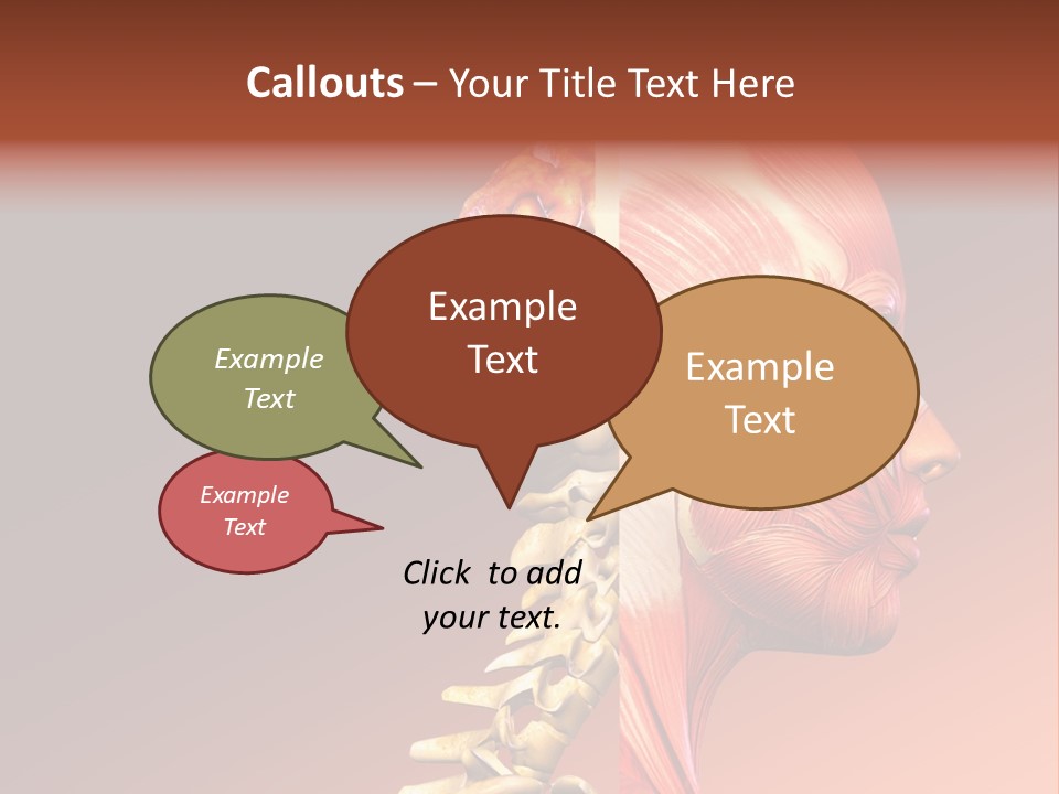 Skeleton Medic Tendon PowerPoint Template