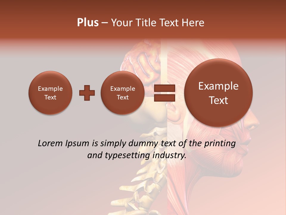 Skeleton Medic Tendon PowerPoint Template