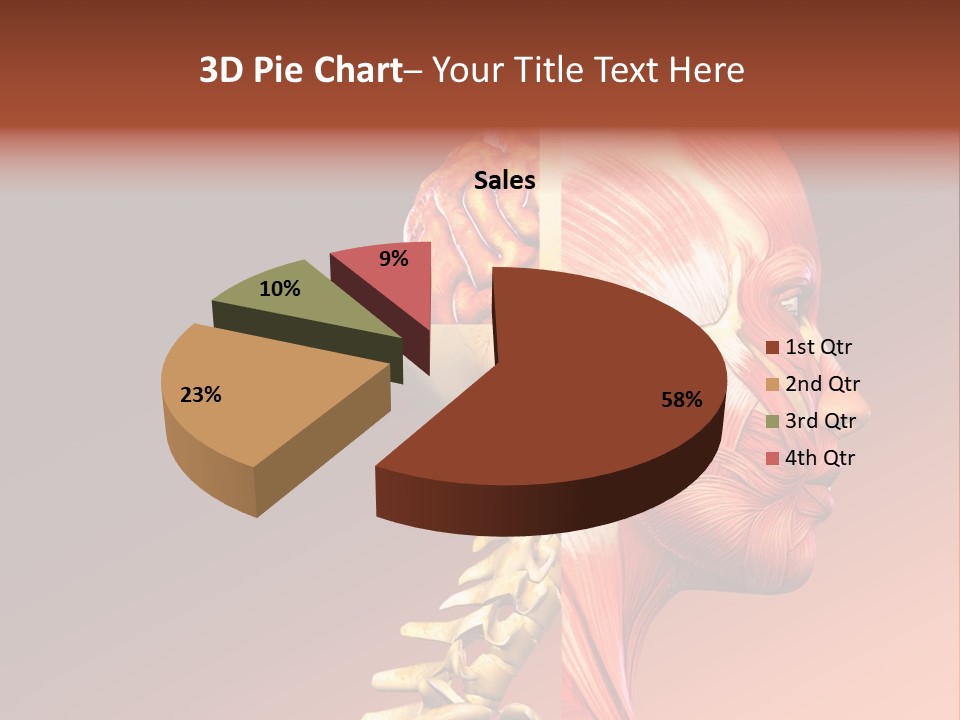 Skeleton Medic Tendon PowerPoint Template