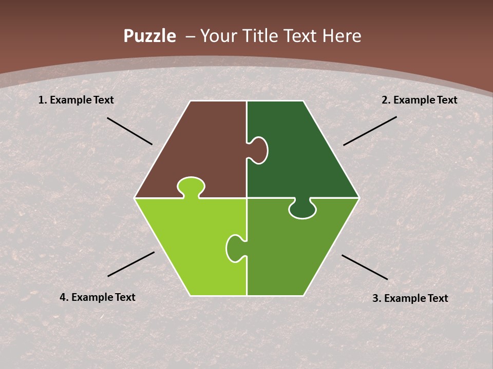 Summer Root Pasture PowerPoint Template