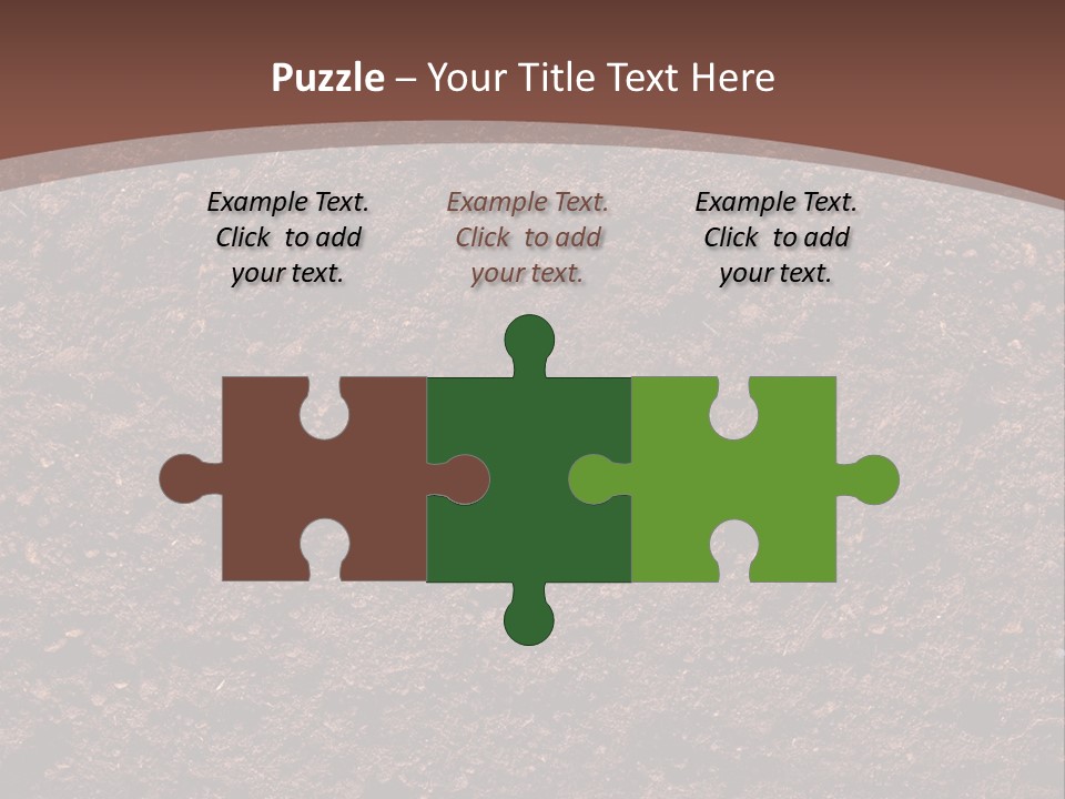 Summer Root Pasture PowerPoint Template