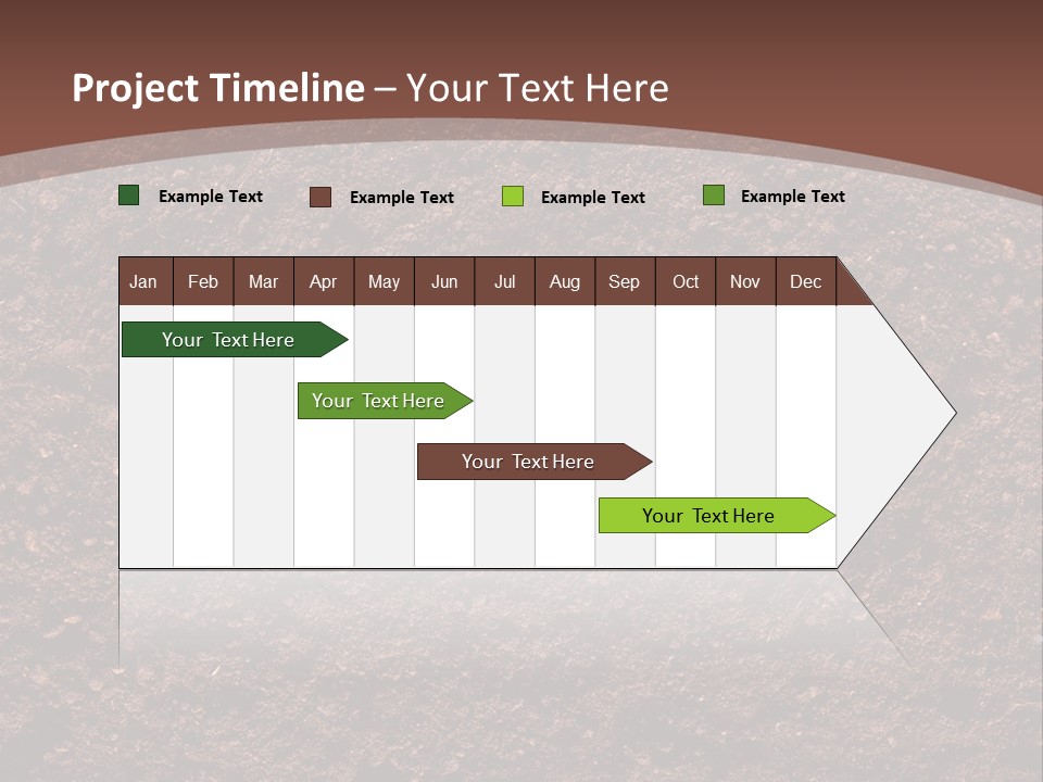 Summer Root Pasture PowerPoint Template