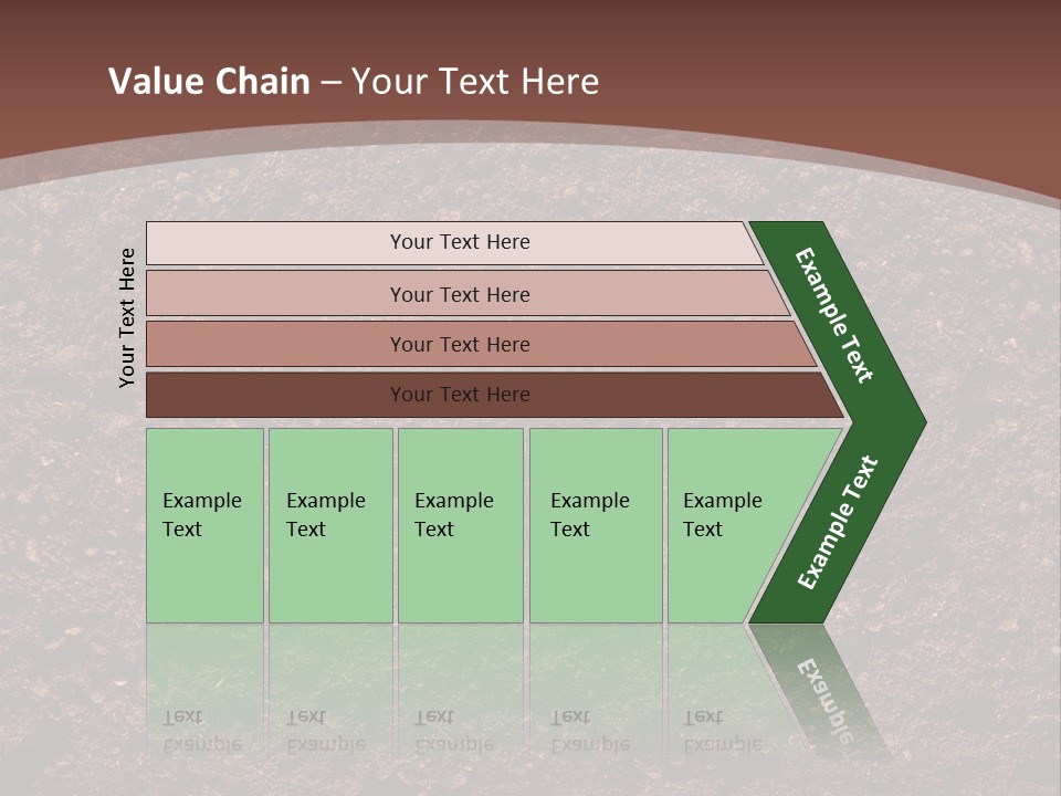 Summer Root Pasture PowerPoint Template