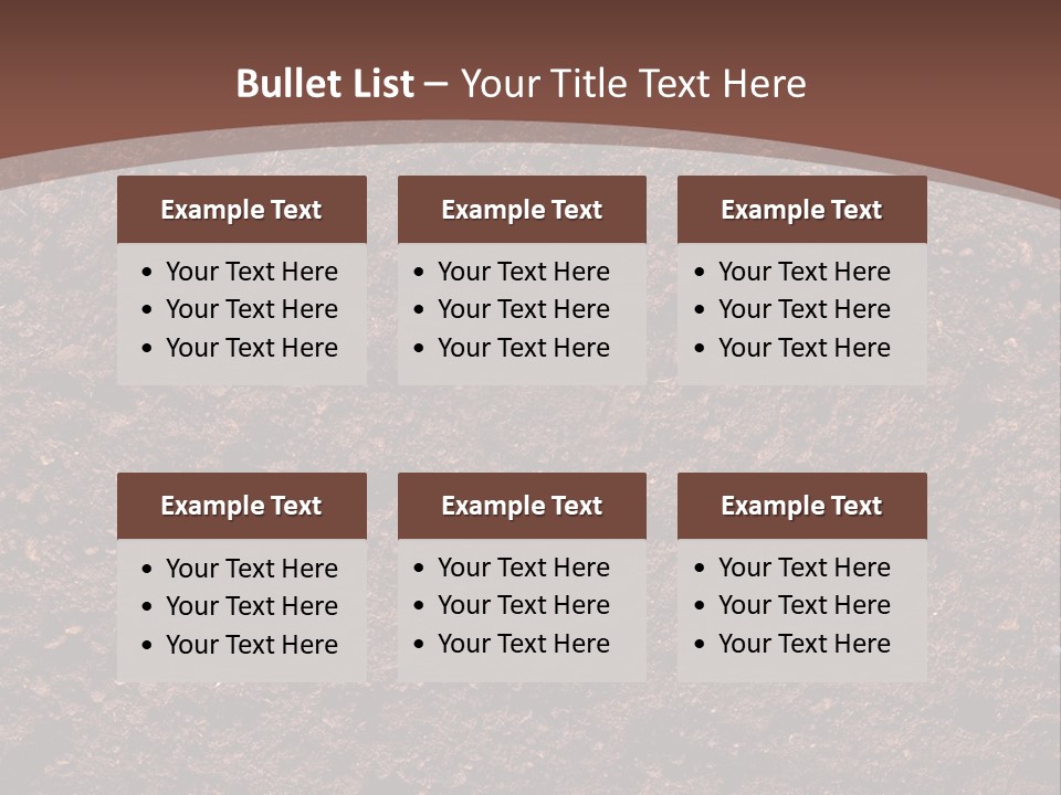 Summer Root Pasture PowerPoint Template