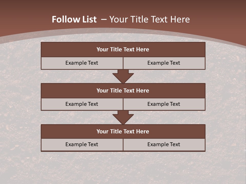 Summer Root Pasture PowerPoint Template