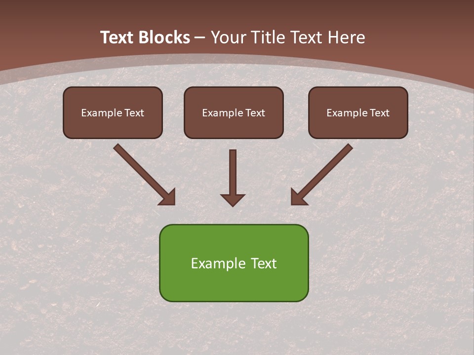 Summer Root Pasture PowerPoint Template