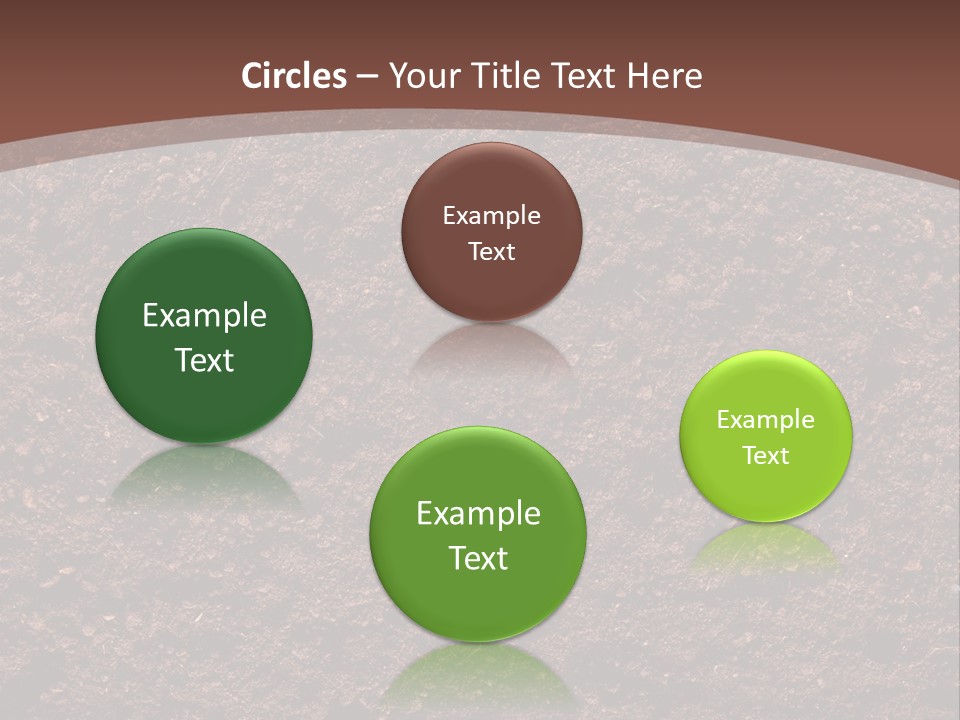 Summer Root Pasture PowerPoint Template