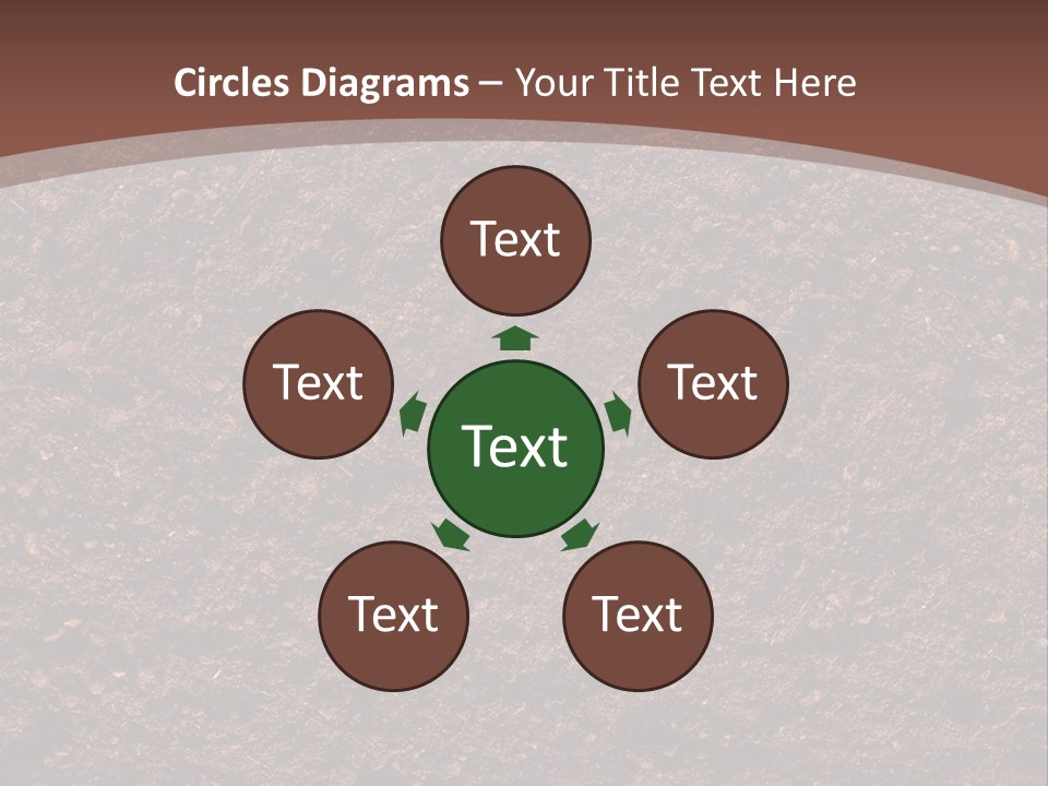 Summer Root Pasture PowerPoint Template