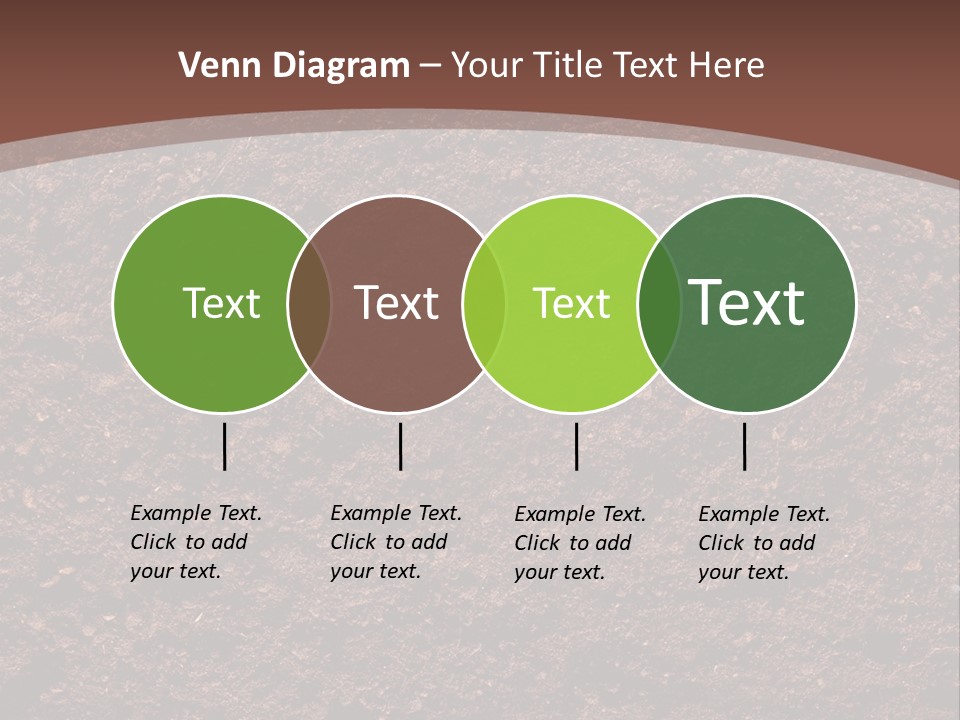 Summer Root Pasture PowerPoint Template