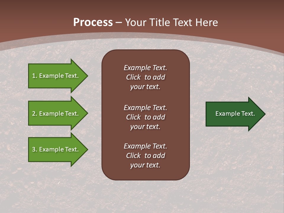 Summer Root Pasture PowerPoint Template