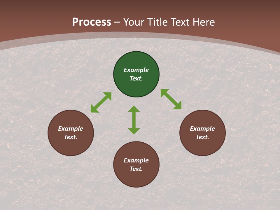 Summer Root Pasture PowerPoint Template