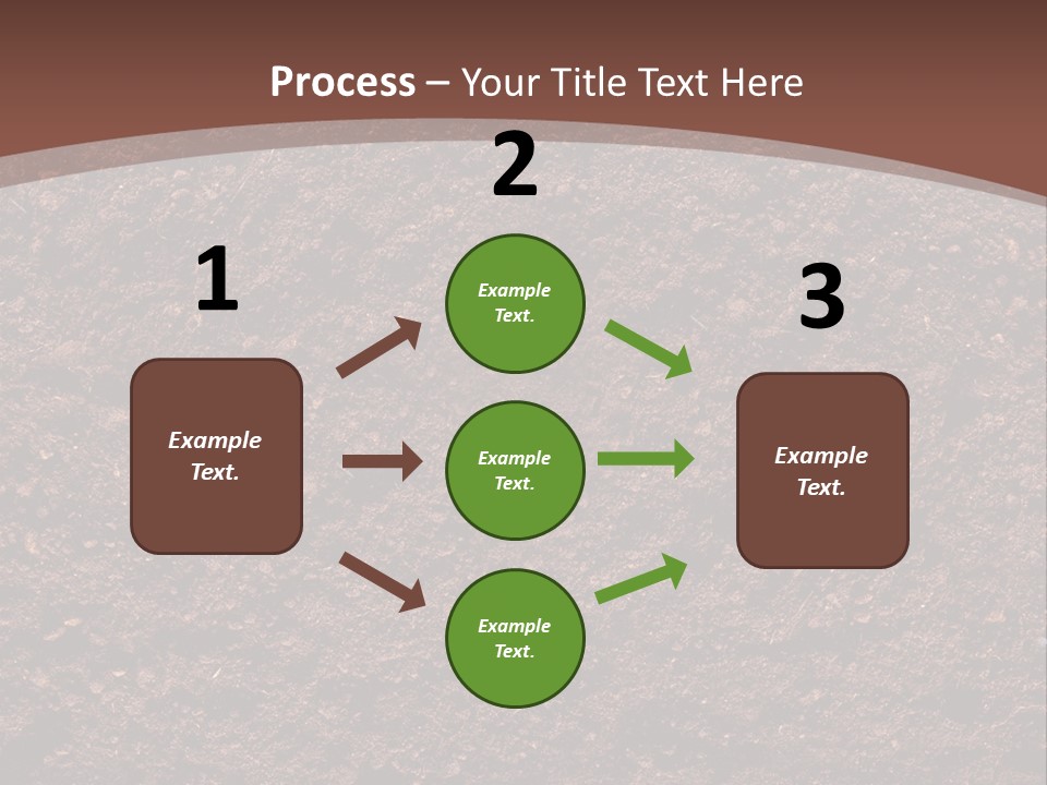 Summer Root Pasture PowerPoint Template