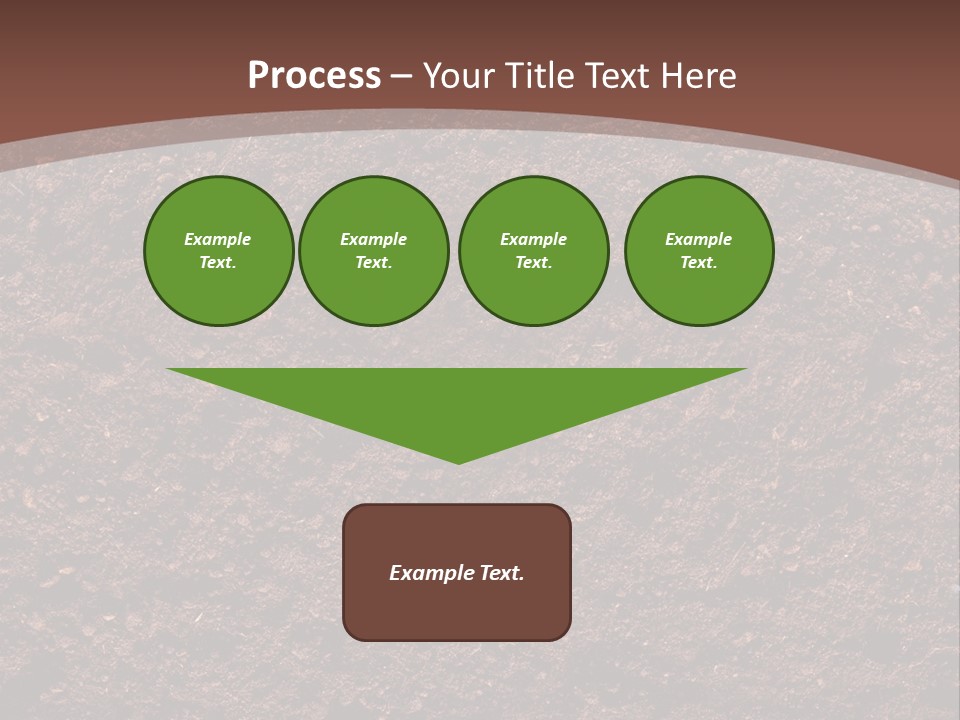 Summer Root Pasture PowerPoint Template