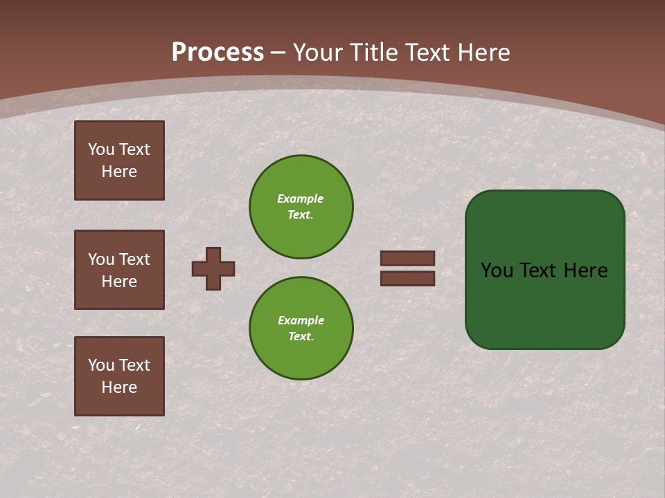 Summer Root Pasture PowerPoint Template