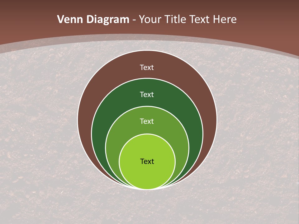 Summer Root Pasture PowerPoint Template