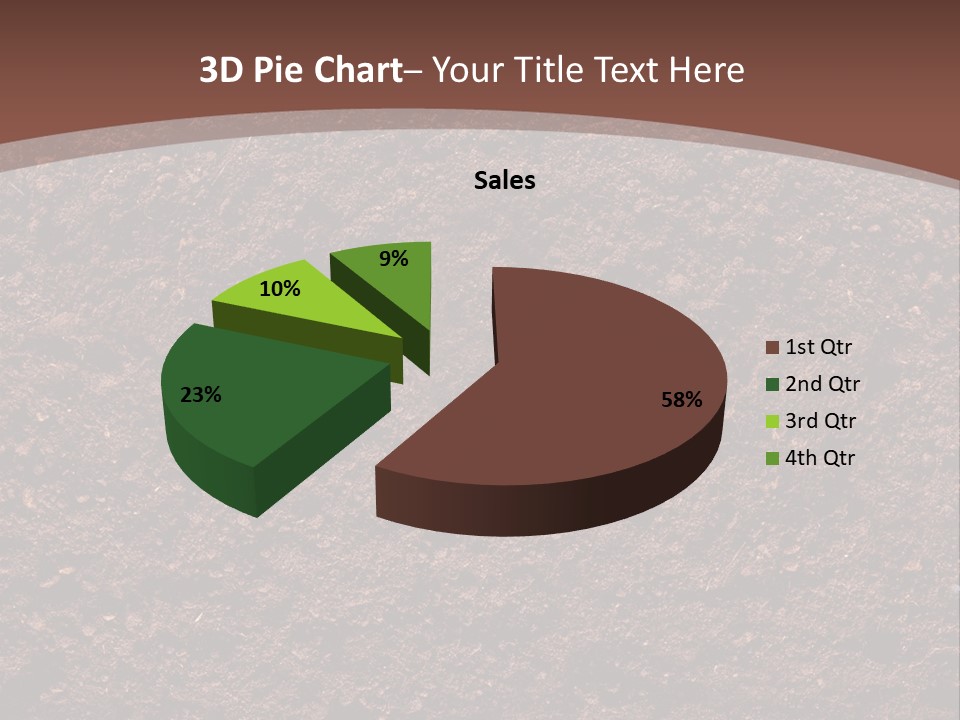 Summer Root Pasture PowerPoint Template