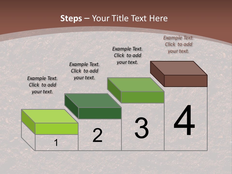 Summer Root Pasture PowerPoint Template