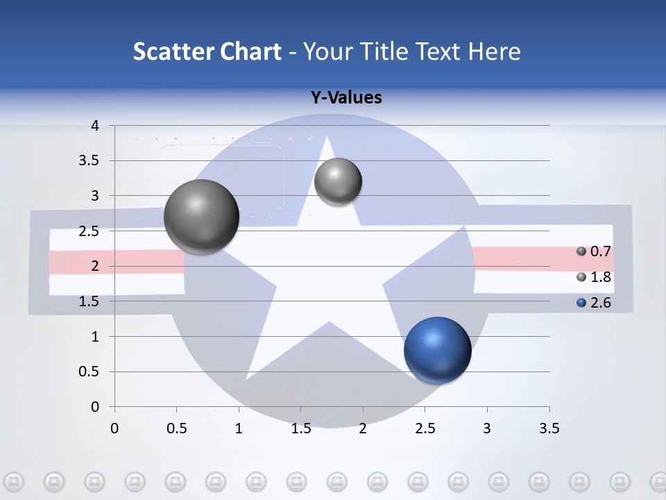 Aircraft Insignia Bomber PowerPoint Template