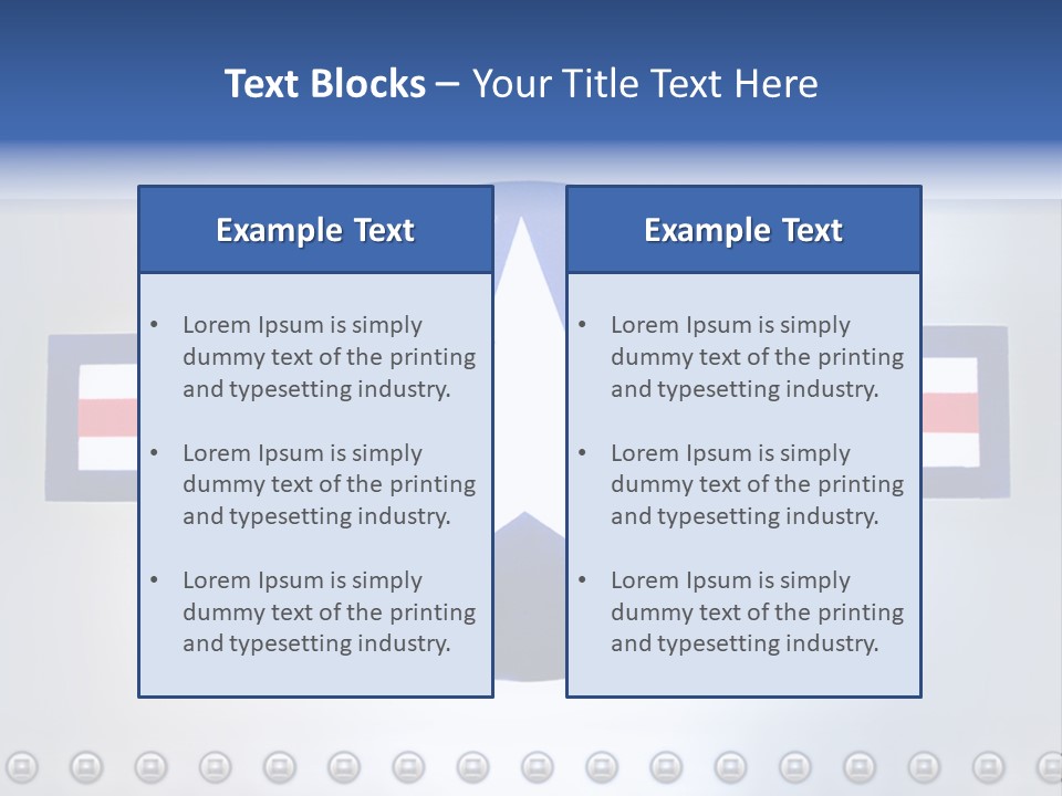 Aircraft Insignia Bomber PowerPoint Template