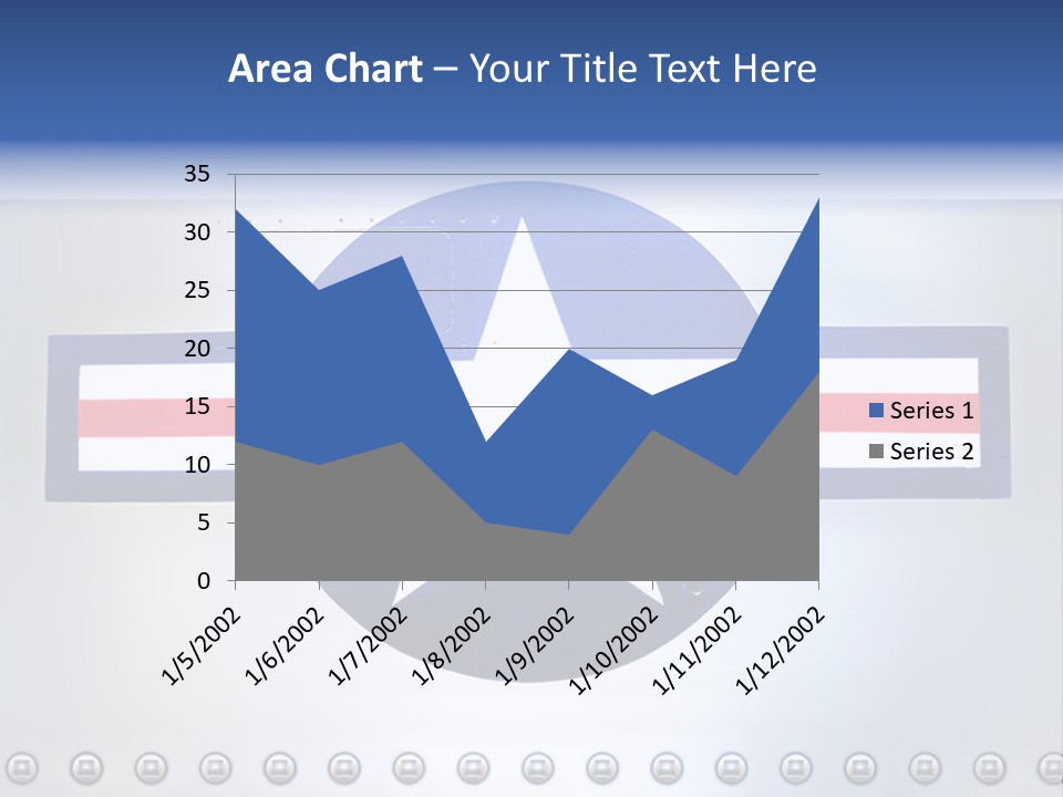 Aircraft Insignia Bomber PowerPoint Template