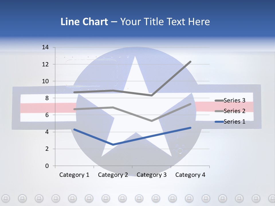 Aircraft Insignia Bomber PowerPoint Template