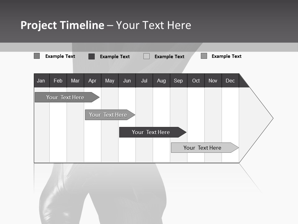 People Footwear Isolated PowerPoint Template
