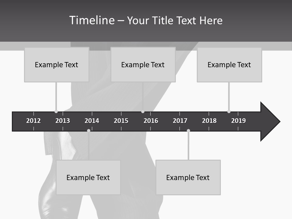 People Footwear Isolated PowerPoint Template