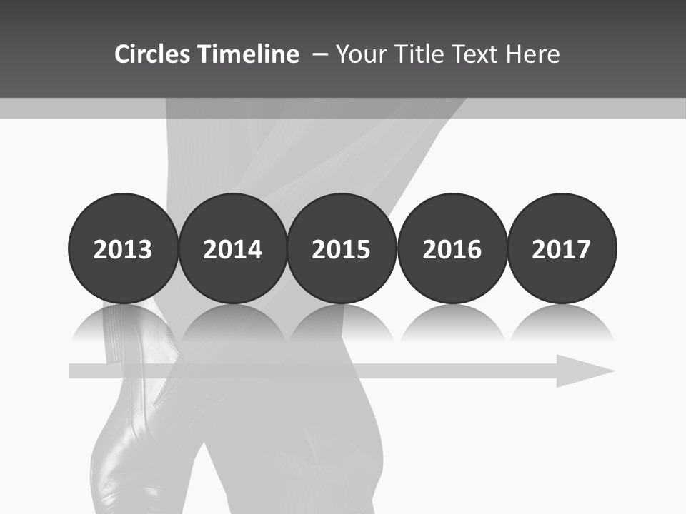 People Footwear Isolated PowerPoint Template