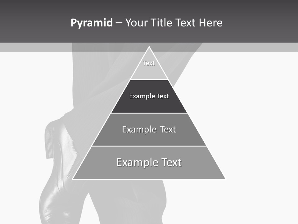 People Footwear Isolated PowerPoint Template