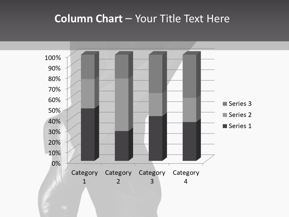 People Footwear Isolated PowerPoint Template