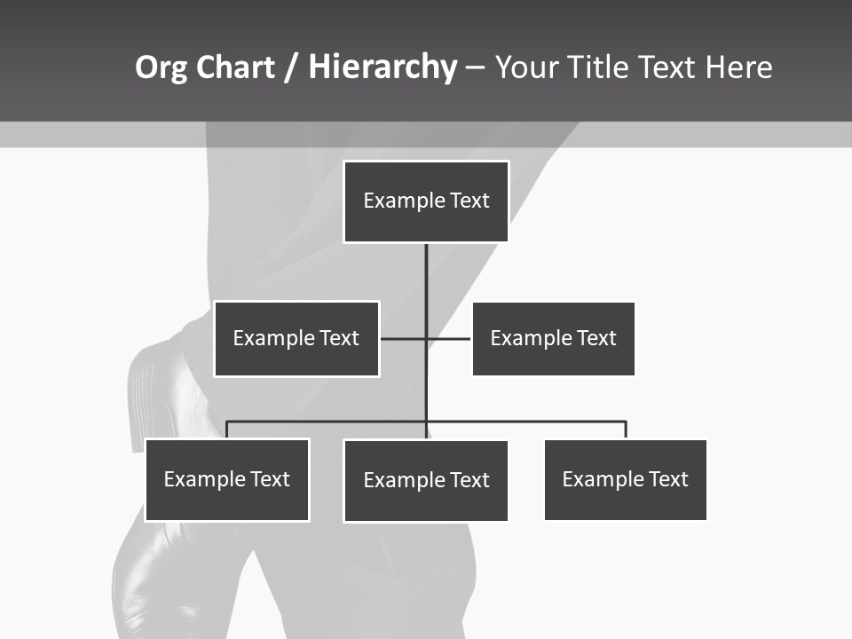 People Footwear Isolated PowerPoint Template