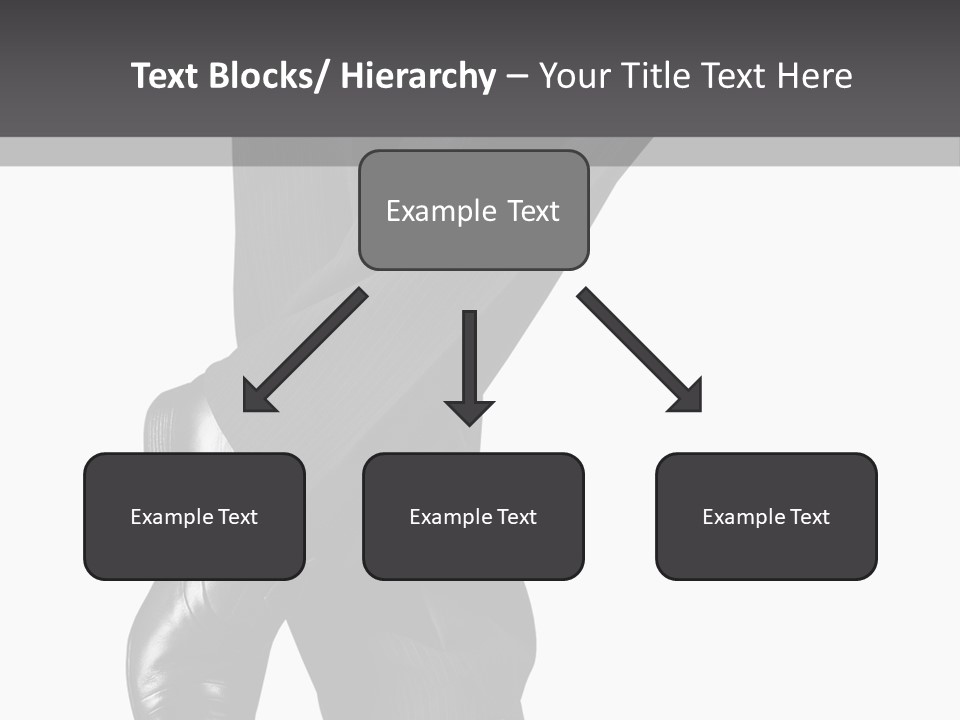 People Footwear Isolated PowerPoint Template