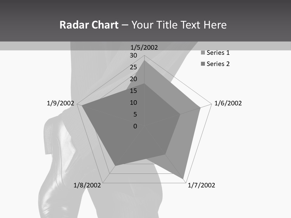 People Footwear Isolated PowerPoint Template