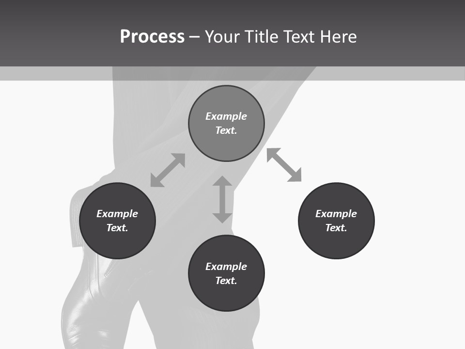 People Footwear Isolated PowerPoint Template