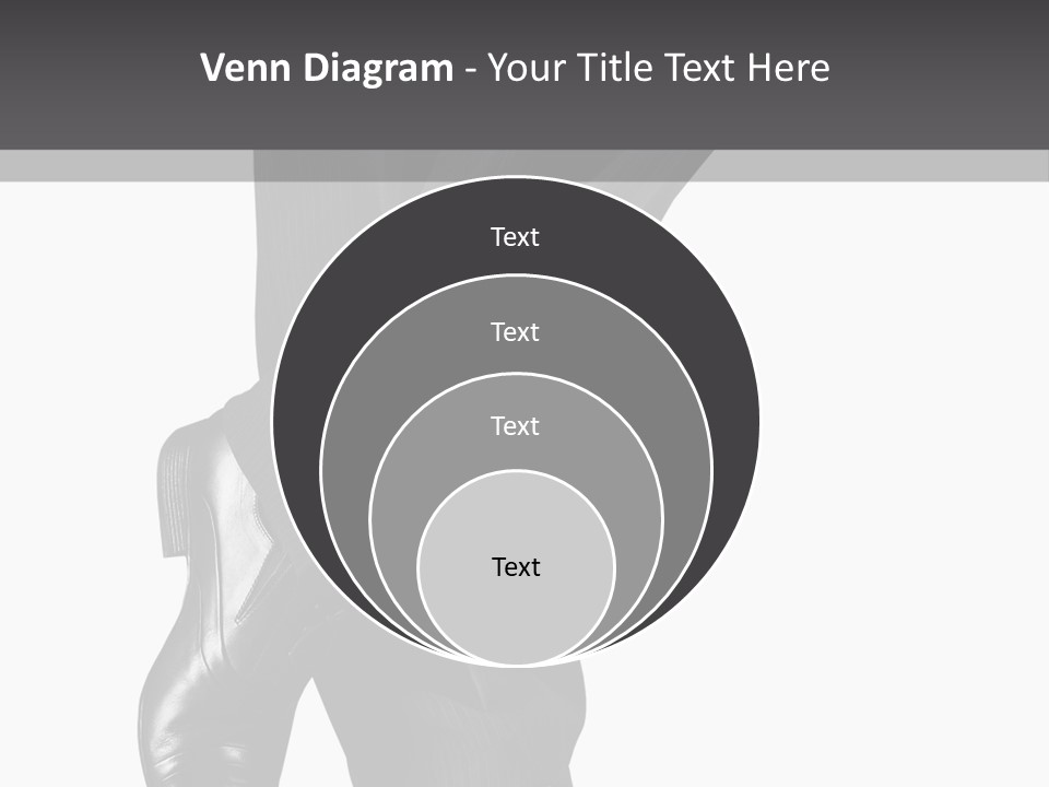 People Footwear Isolated PowerPoint Template