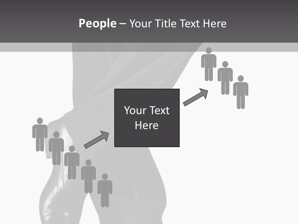 People Footwear Isolated PowerPoint Template