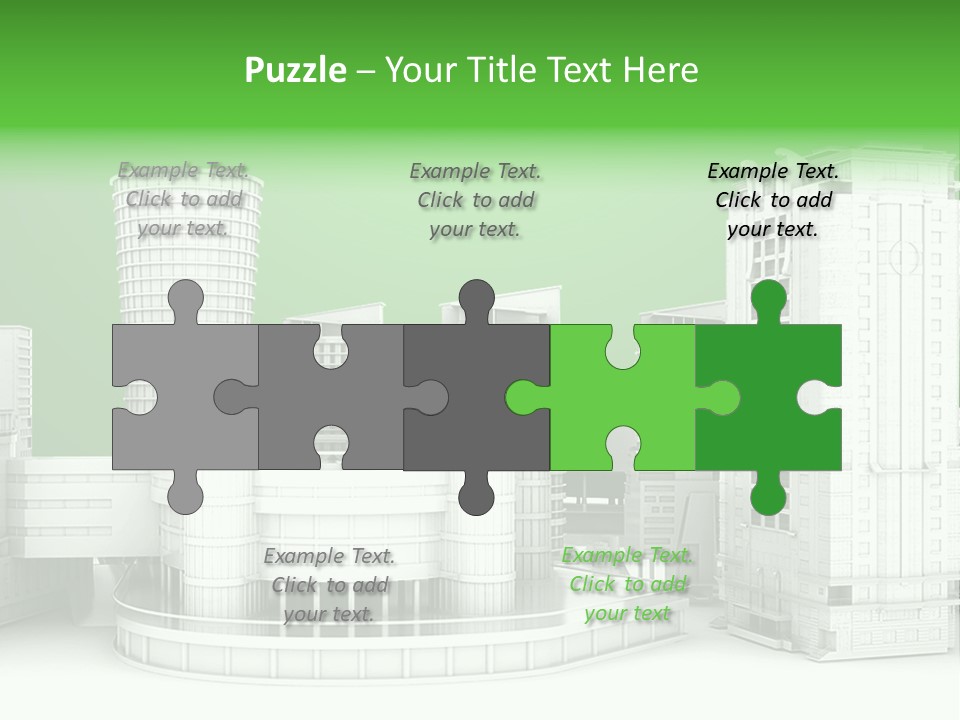 Character Corporate Office PowerPoint Template