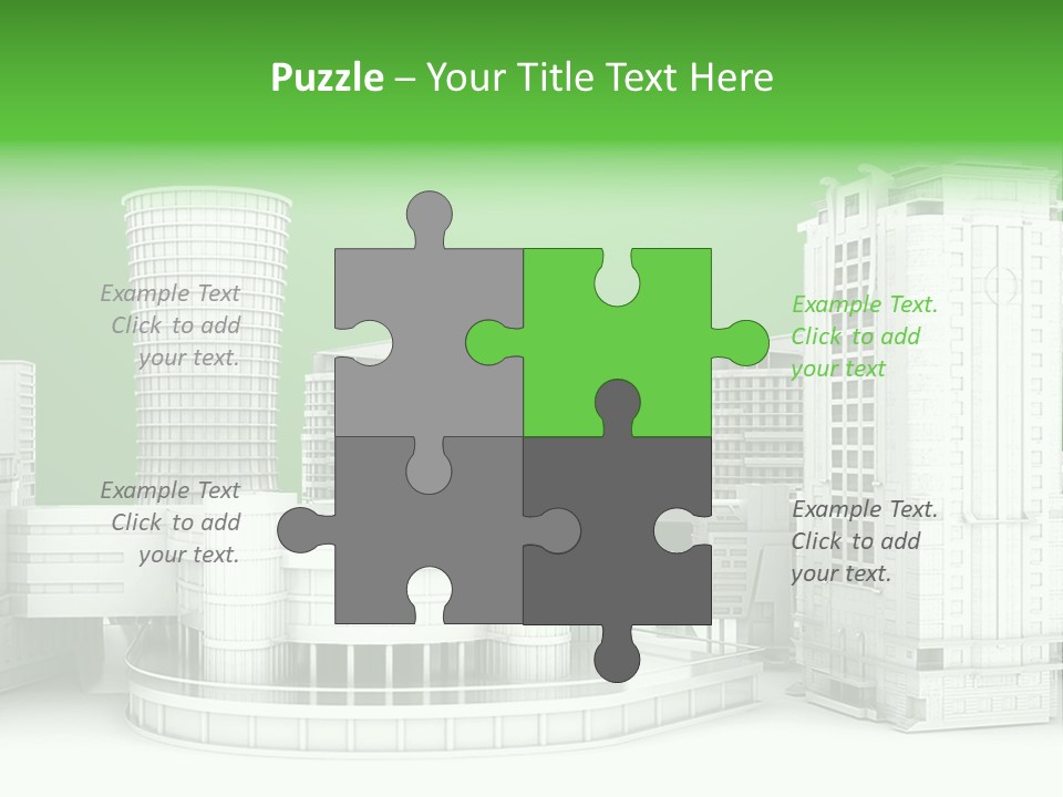 Character Corporate Office PowerPoint Template