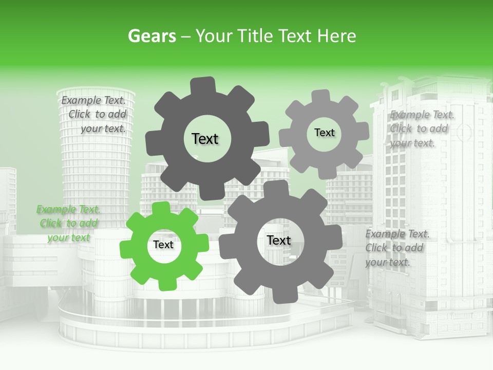 Character Corporate Office PowerPoint Template